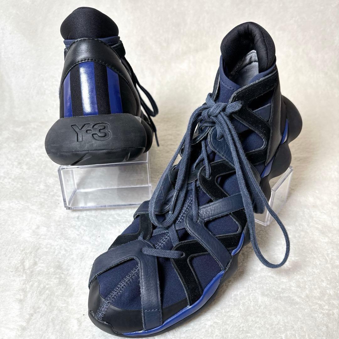 Y-3 adidas KYUJO HIGH ネイビー ブラック 26.5cm
