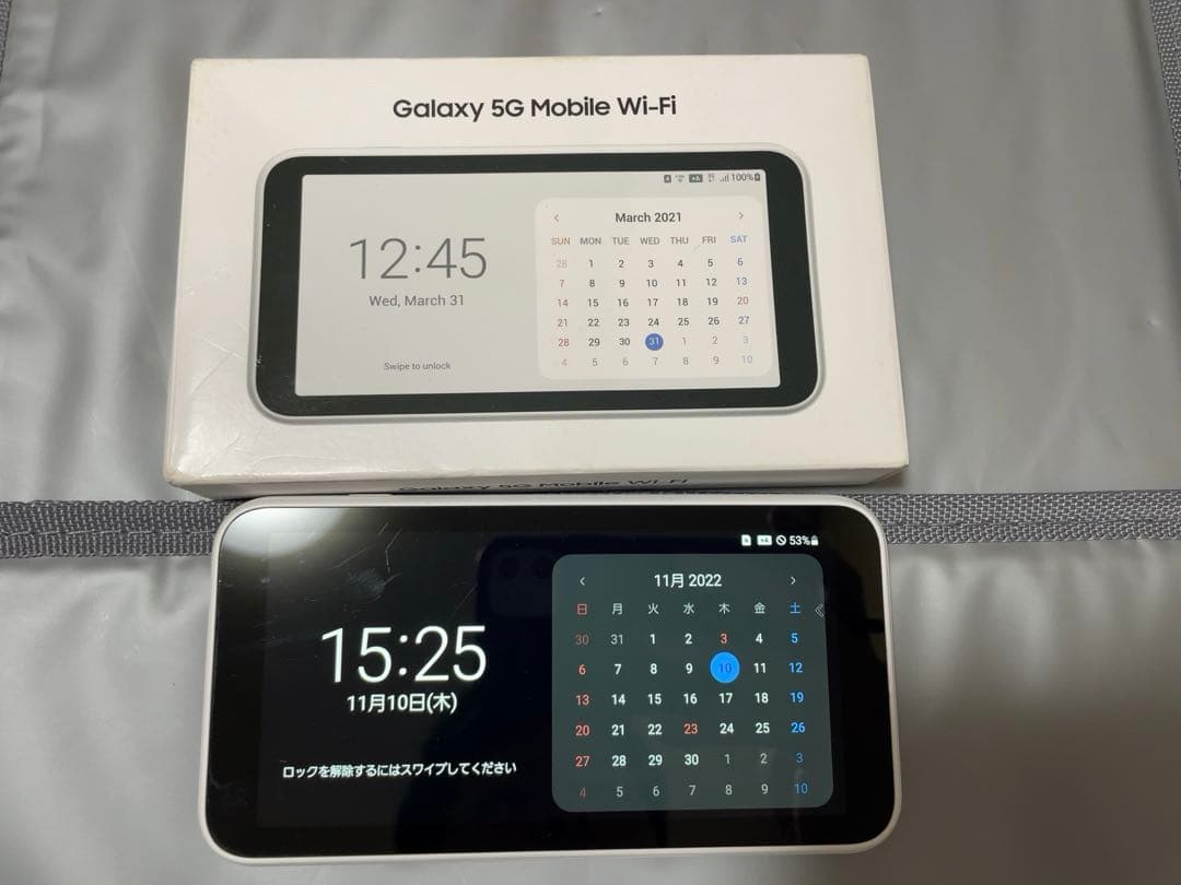 Galaxy 5G Mobile Wi-Fi SCR01 - メルカリ