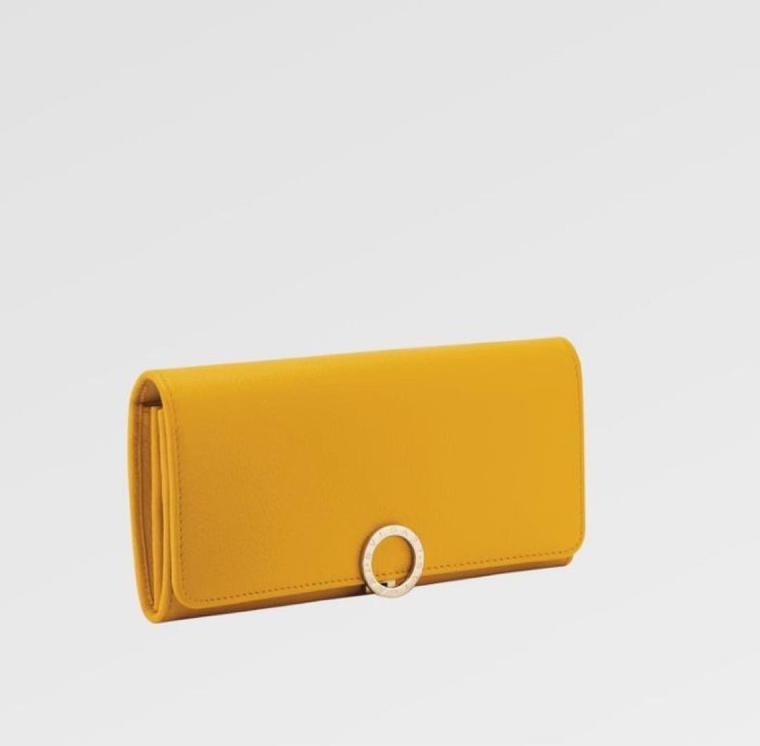 ☆新品未使用☆ BVLGARI 二つ折り長財布 SAFFRON AMBER - メルカリ