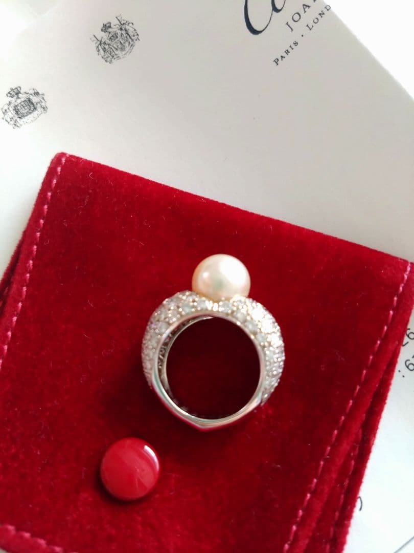 Cartier ダイヤリング juliette wg 希少品 - メルカリ