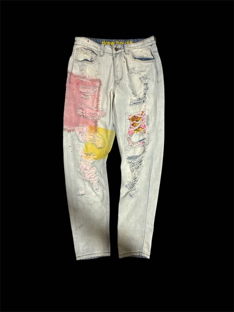drew house ダメージデニムパンツ 32 - メルカリ