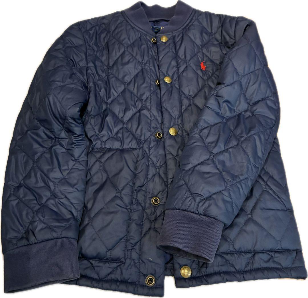 Polo Ralph Lauren ネイビー キルティングジャケット S/P - メルカリ