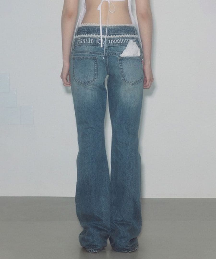 SCULPTOR Double Waist Boots Cut Denim - メルカリ
