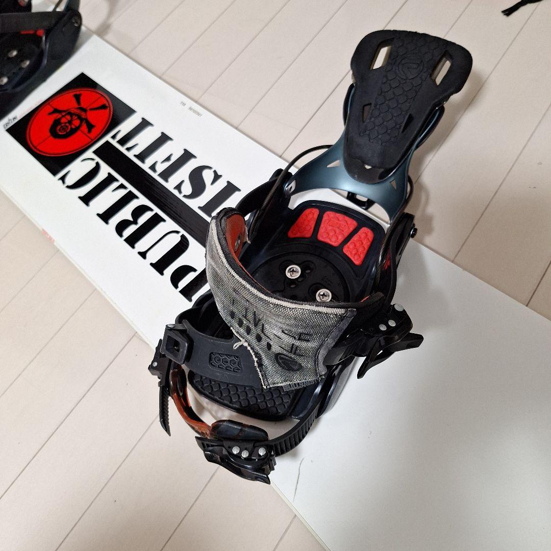 スノーボードセット ナイトロ152.5センチ フローファイブSEハイブリッドM