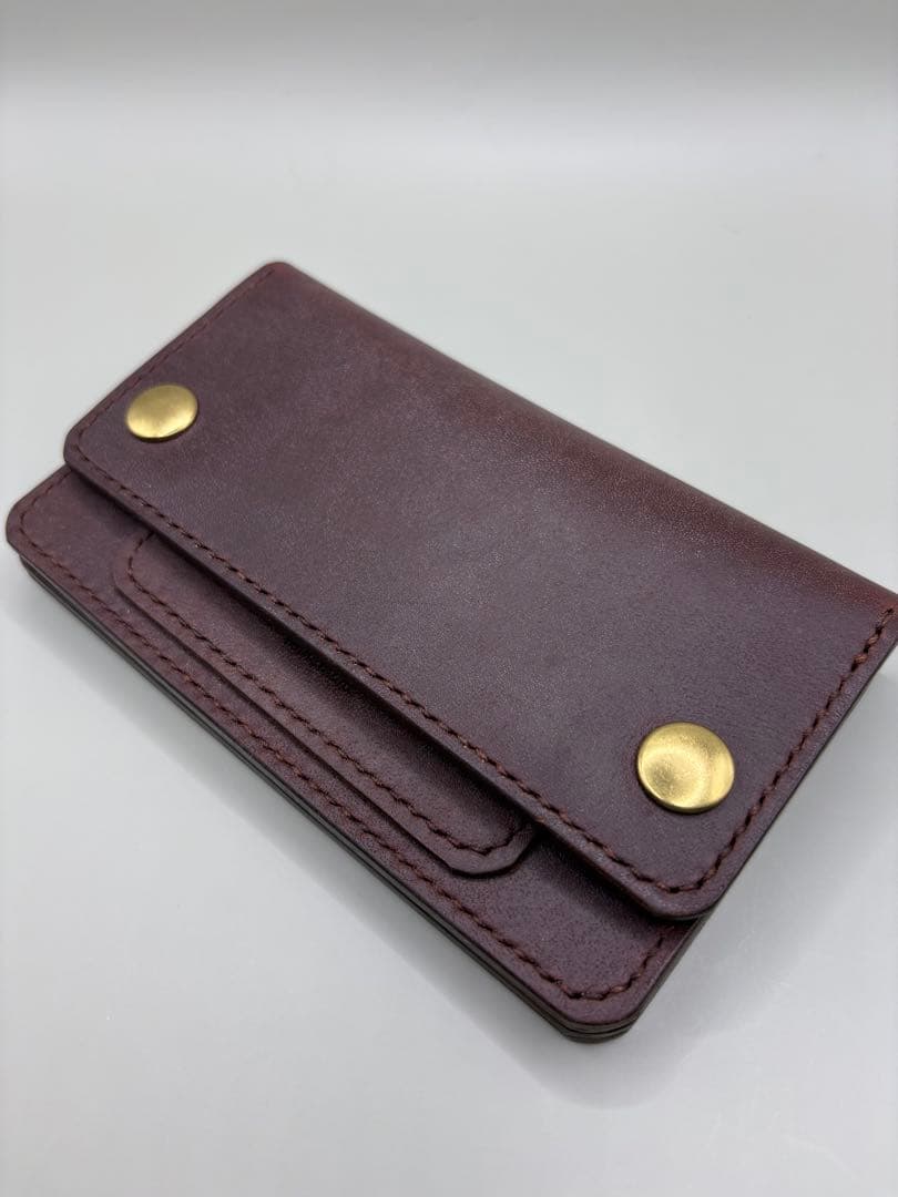 ミドルトラッカーウォレット ラフィアン(ホーウィン) - メルカリ