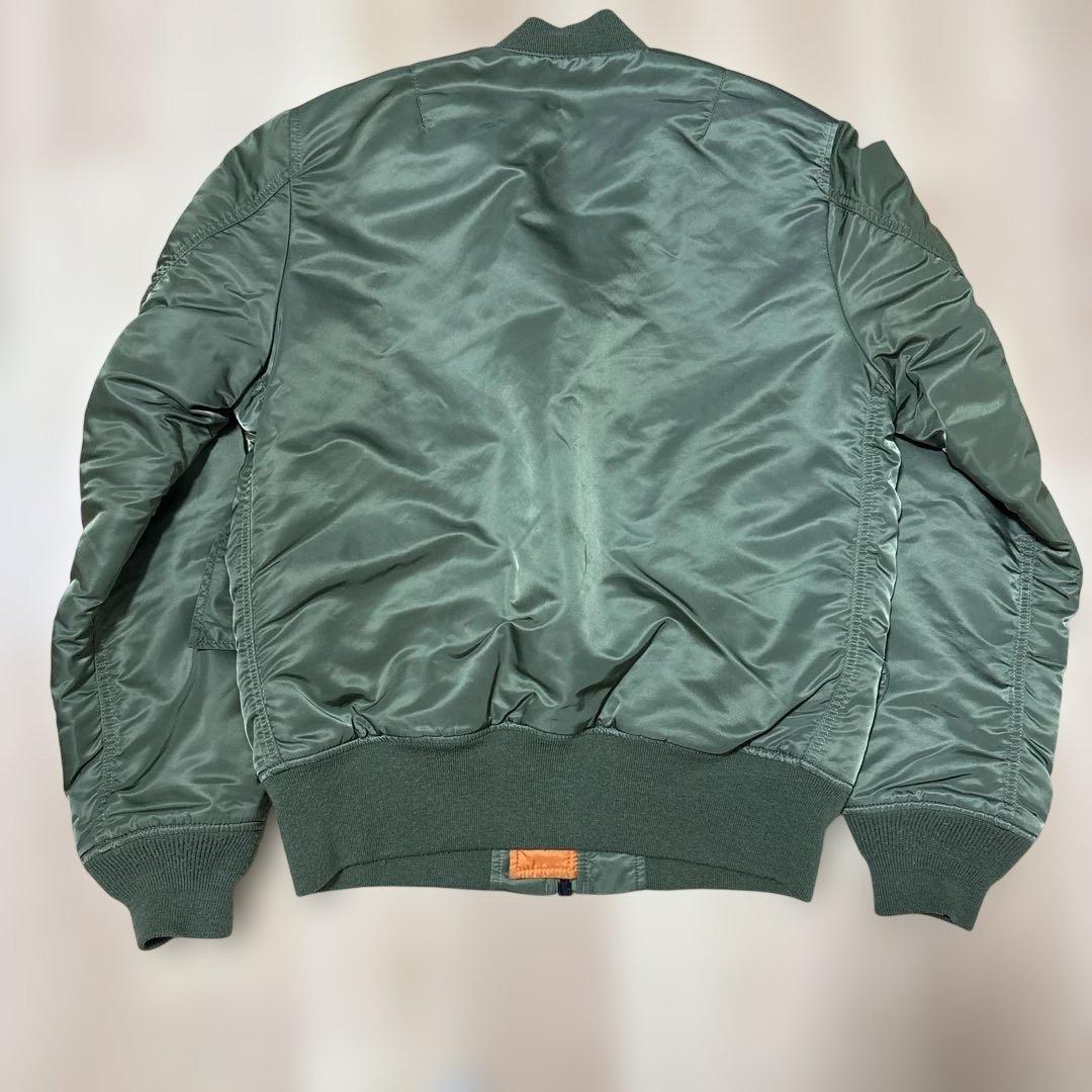 ALPHA MA-1 セージグリーン　カーキ