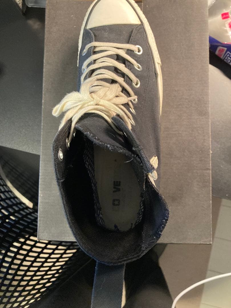 [即完品]beautifulpeople×CONVERSEブラック　27.5cm