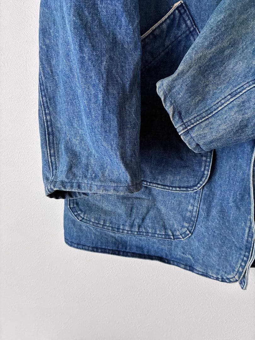 80's L.L.Bean デニムカバーオール　ハンティングジャケット　3WAY