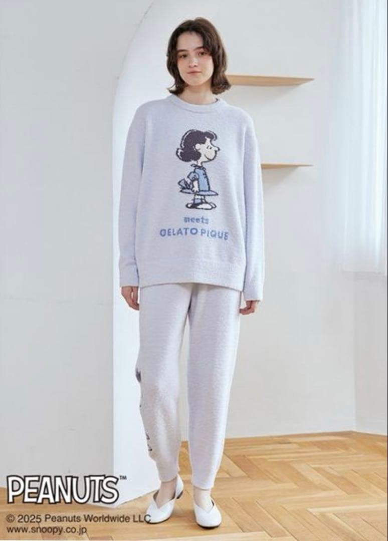 毎日300円値下 ジェラートピケ ピーナッツ スヌーピー ルーシー
