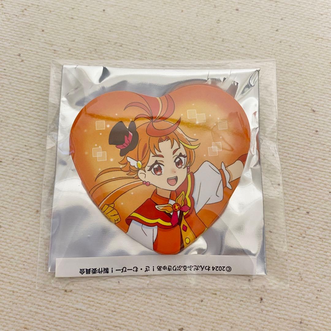 プリキュア タワレコカフェ キュアウィング ハート缶バッジ - メルカリ