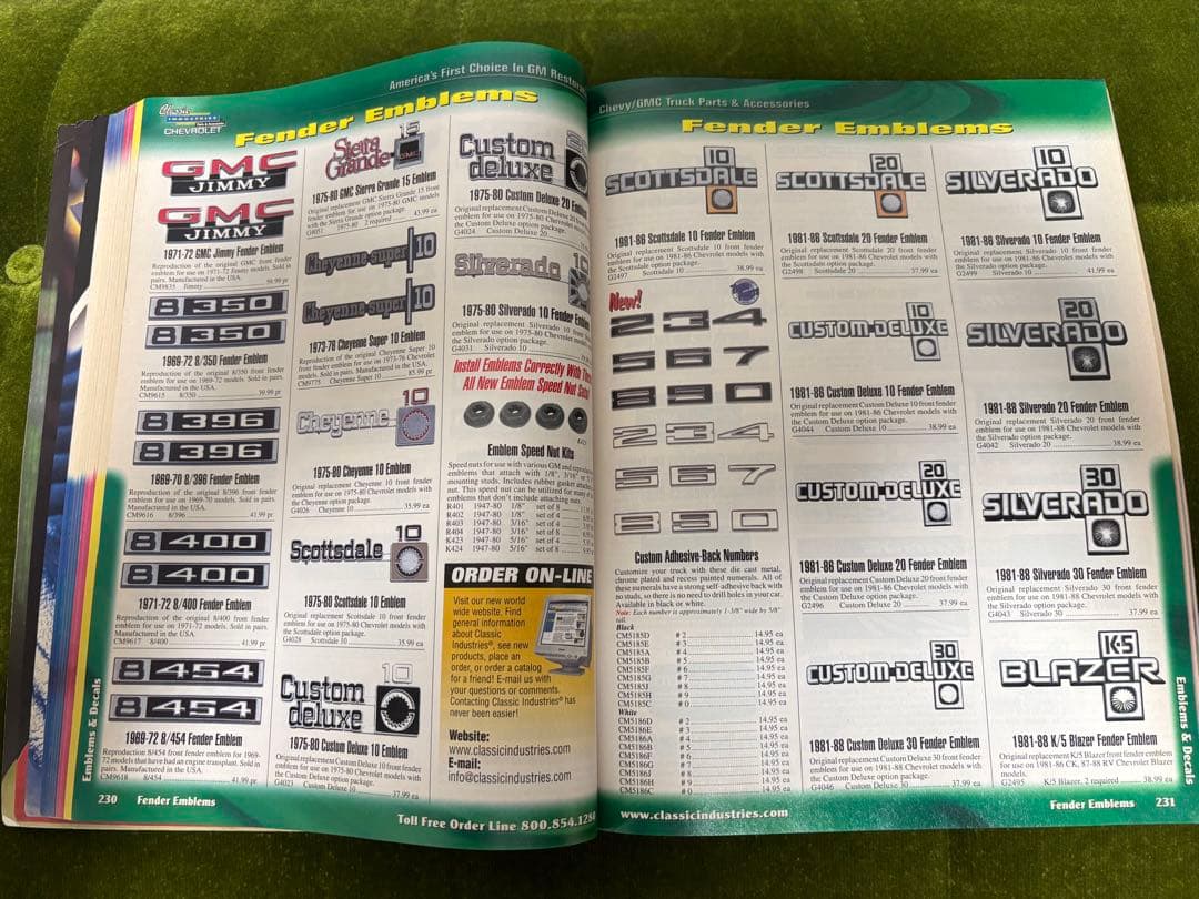 ★ シボレー & GMC トラック カタログ c10 3100 サバーバン k5