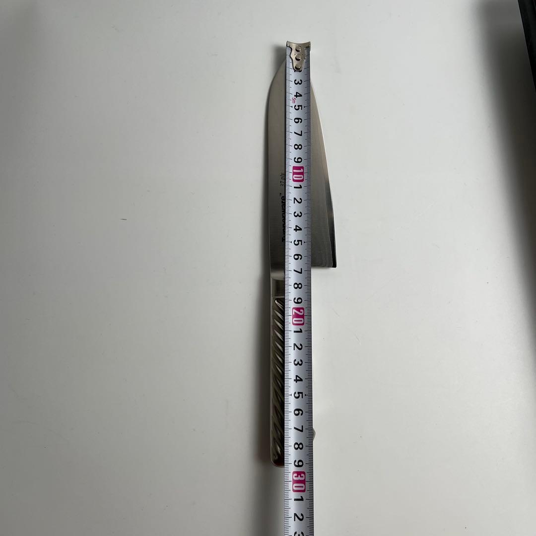 Tupperware 三徳包丁 37層ダマスカス鋼 三徳包丁 37層ダマスカス鋼