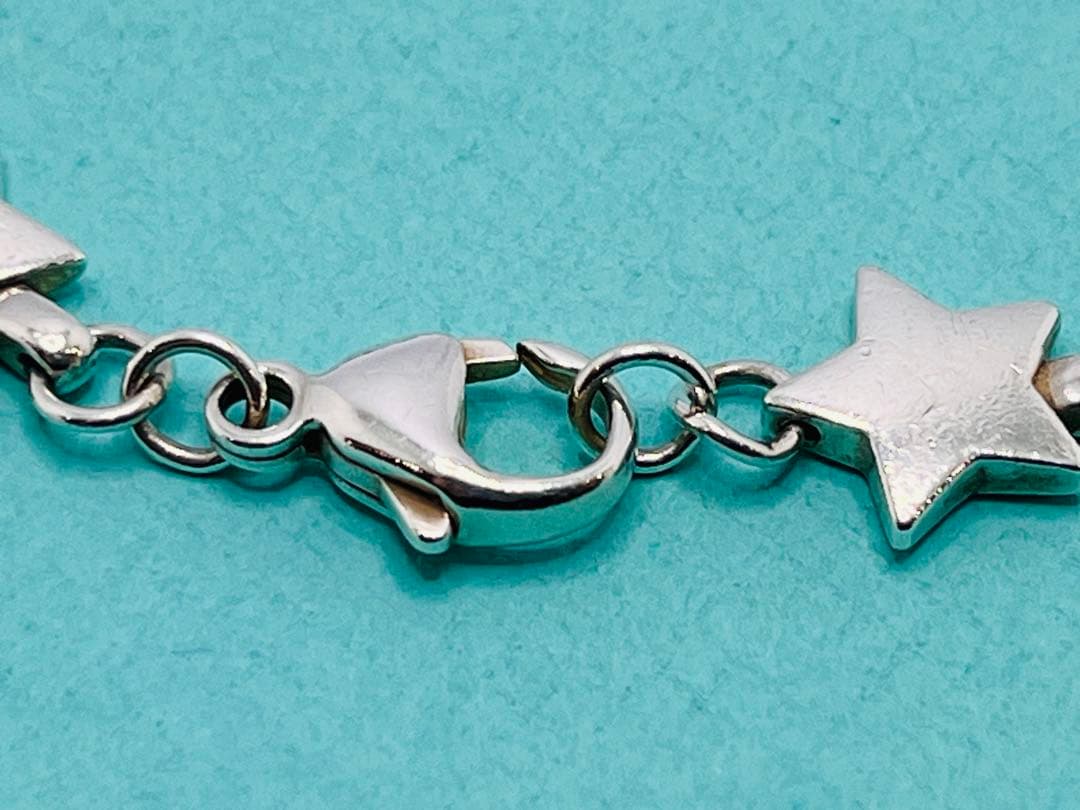 c747 美品 ティファニー×シュプリーム パフ スター ブレスレット 925