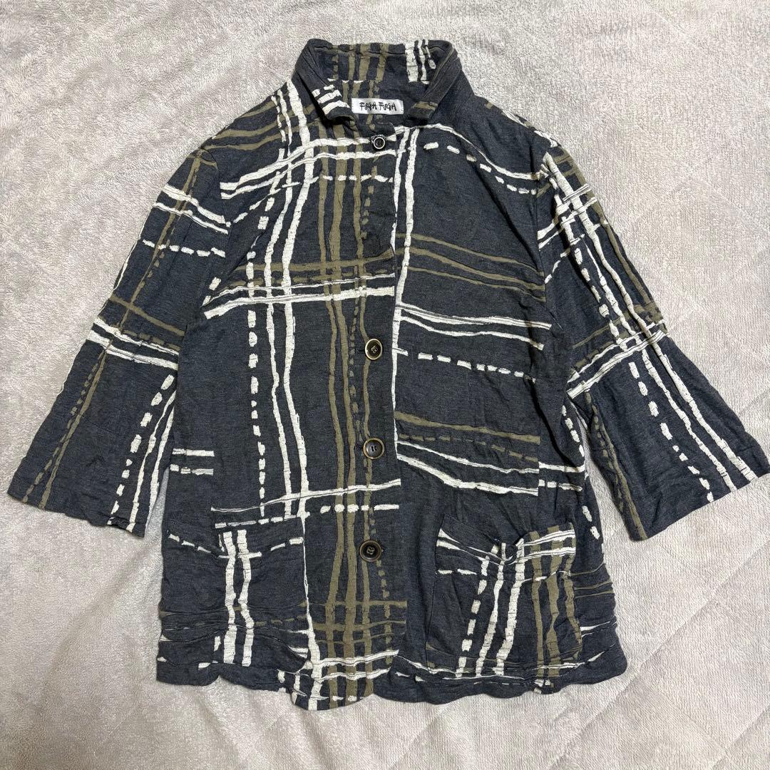 日本製 FUGAFUGA フーガフーガ 佐藤繊維 七分丈 ジャケット S - メルカリ