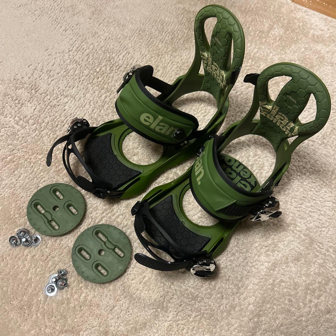 elan xenon スノーボードビンディング グリーン サイズL - メルカリ