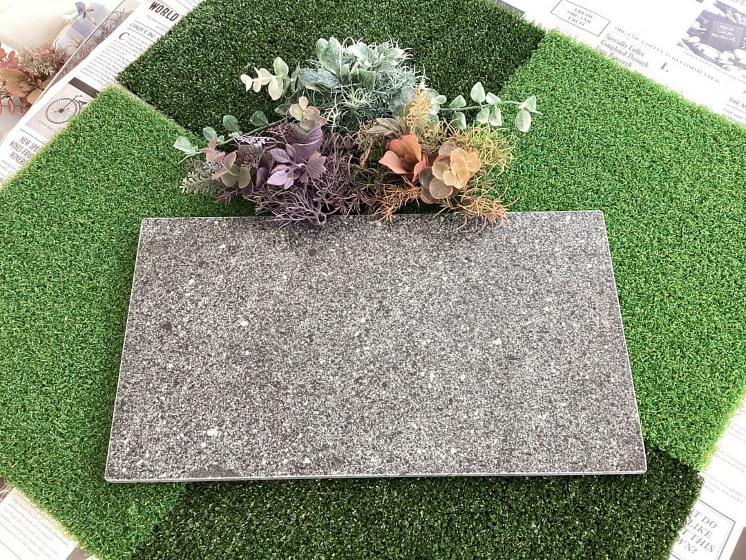 岩手県遠野　とおのの銘石　角閃石　岩盤浴　サウナ用　3枚　送料込み キャンペーン：日本製・岩盤浴マットセット（岩盤浴マット+遠赤外線