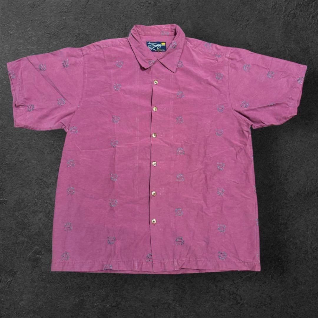 Stussy 90s オールドステューシー クラウンタグ ドラゴン 刺繍 - メルカリ