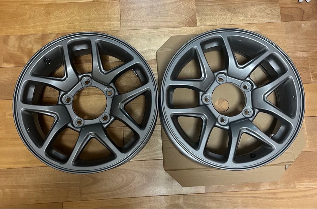 ※説明文必読　ジムニー　JB64 XC 純正アルミホイール　2本セット②