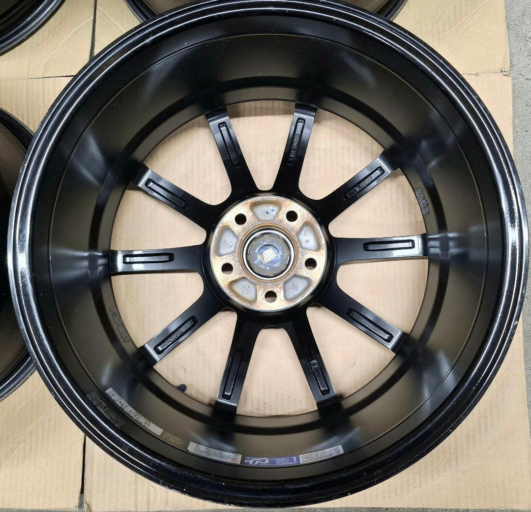 レイズ グラムライツ ホイール 4本 7.5J 18インチ 114.3　送料込み