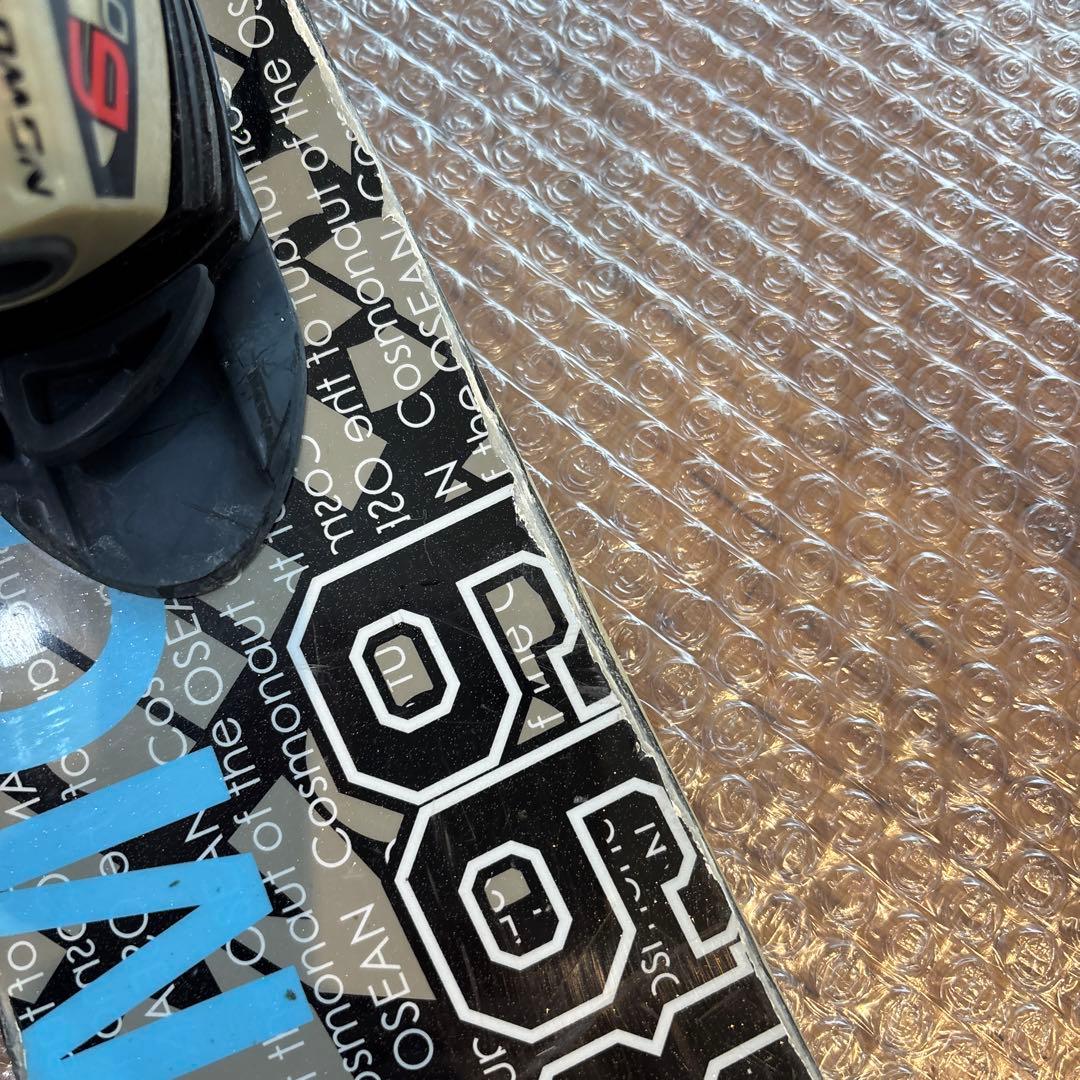 コスミックサーフ サロモン ショートスキー板 調整ビンディング付 工具