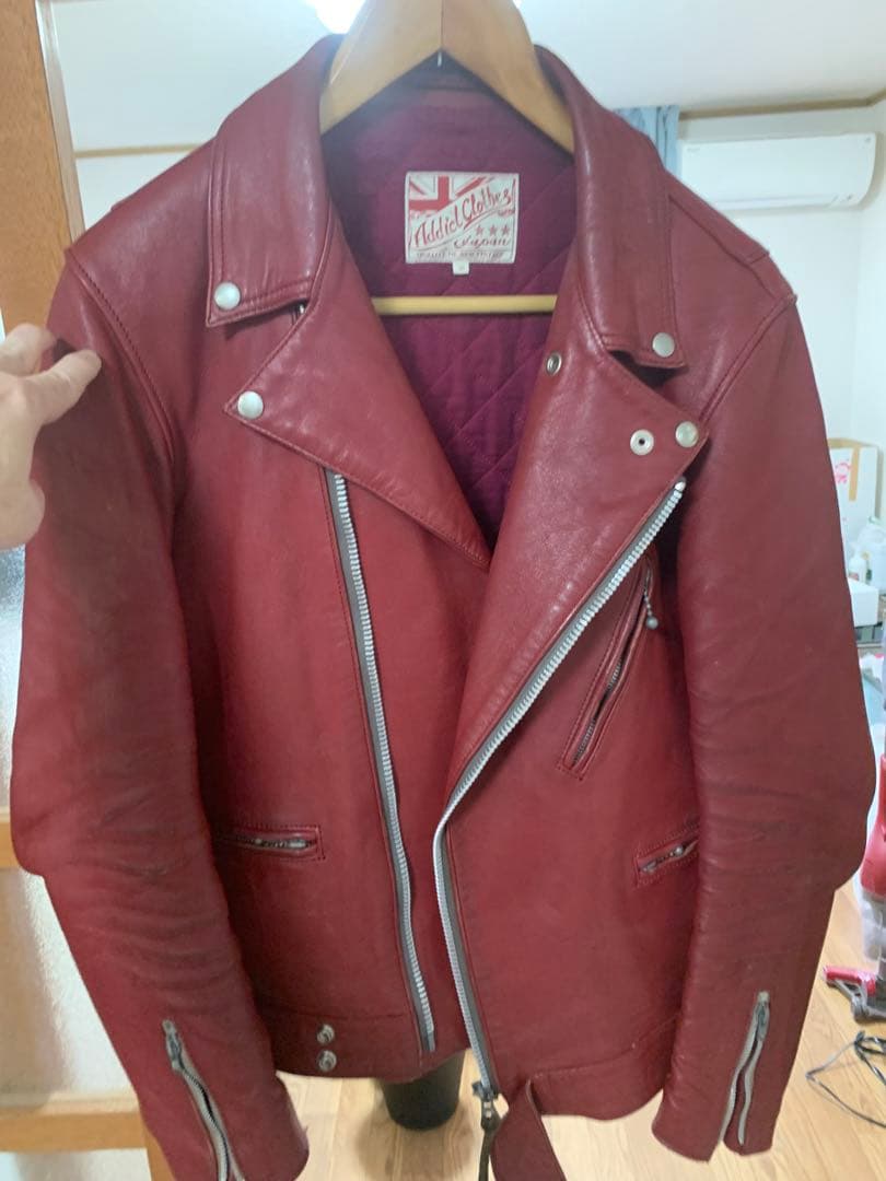 アディクトクローズ 廃盤品 ワインレッド 日本製 サイズ40 茶芯 - メルカリ