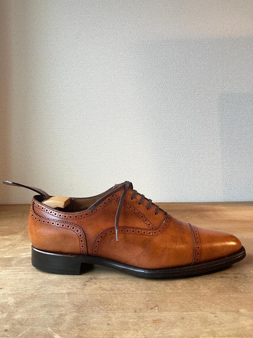 REGAL 27.5cm ドレスシューズとベルトセット（シューツリー付き）