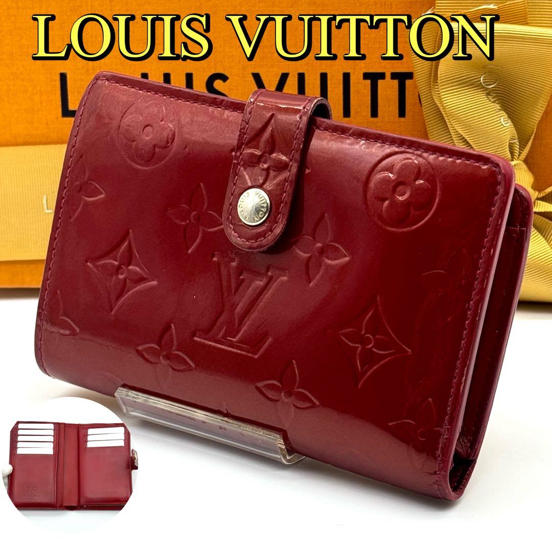 ルイヴィトン モノグラム ヴェルニ ポルトフォイユ ヴィエノワ がま口