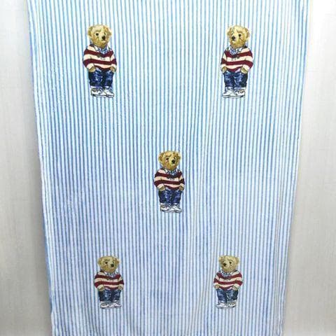ポロ ラルフローレン ブランケット POLO BEAR ポロベア ボーイ ブルー