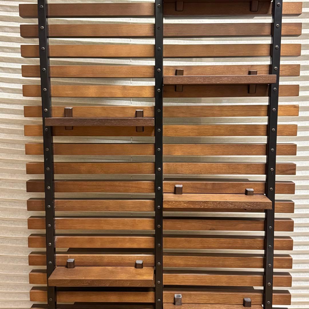 希少】ACTUS ウォールナット オープンシェルフ 廃盤品 RS70 LIRM