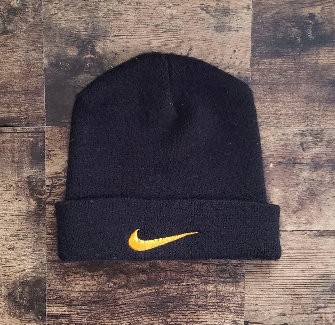 希少】 USA製 90s NIKE ナイキ ニットキャップ ビーニー 菅田将暉