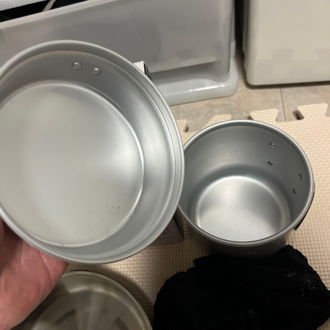 美品】SOTO テーブル バーナー&スノーピーク クッカーセット