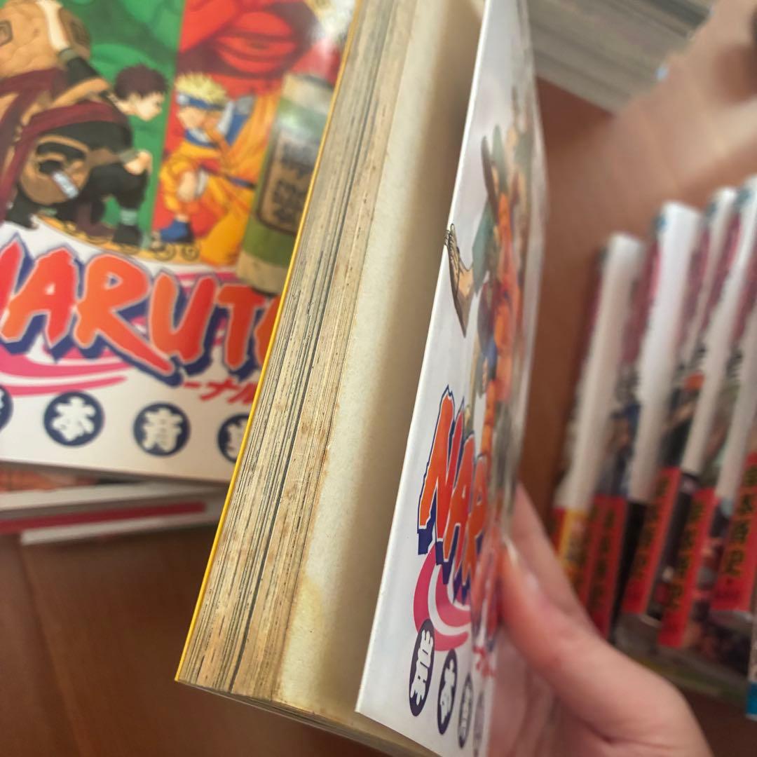 帯付き・初版多数 NARUTO ナルト 1巻〜72巻 全巻セット 完結 - メルカリ