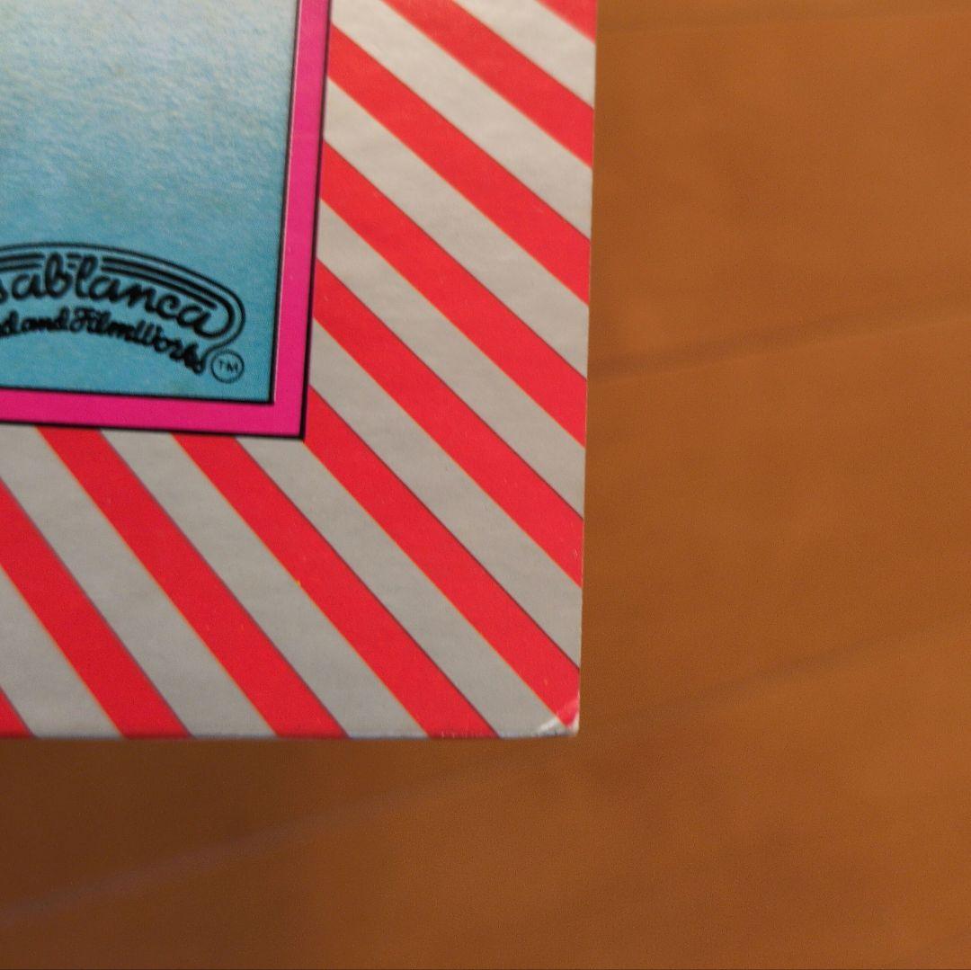 《盤面ホコリ多目、ライナー黄ばみ》キッス／地獄のさけび　【見本盤】レコード