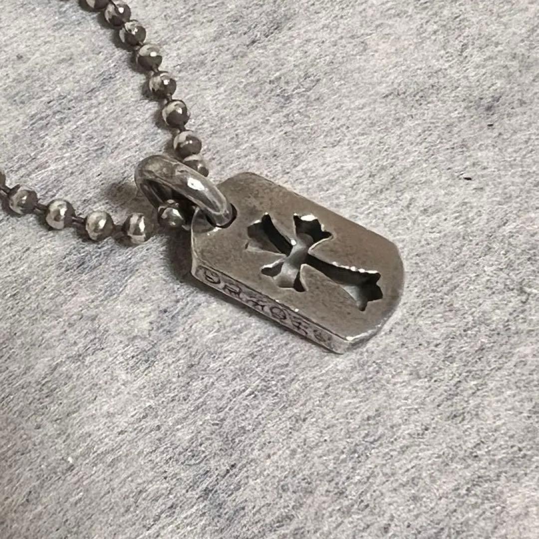 ChromeHearts クロムハーツカットアウトクロスドックタグタイニー正規品 クロムハーツカットアウトクロスドッグタグ(タイニー)|クロムハーツ