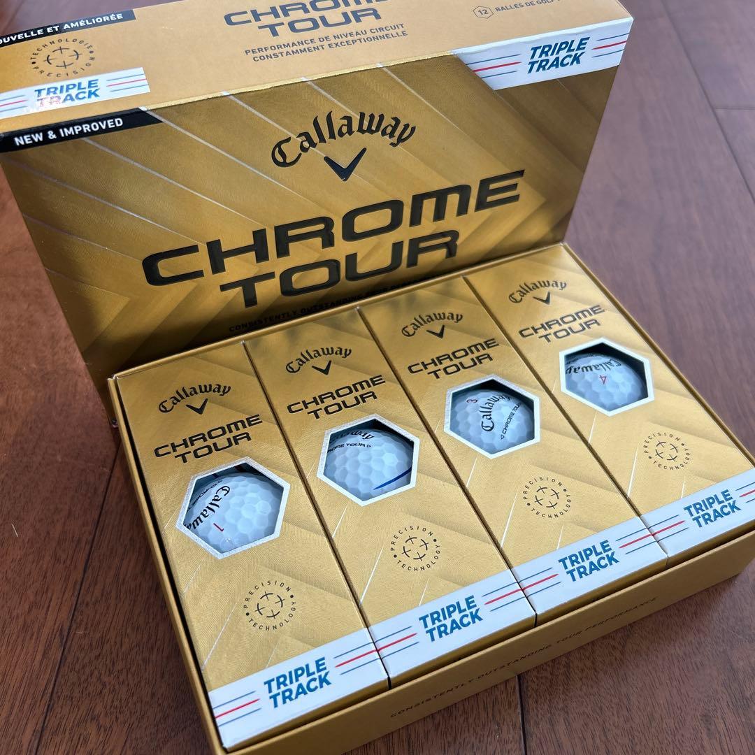 June様専用】キャロウェイ CHROME TOUR トリプルトラック 2箱