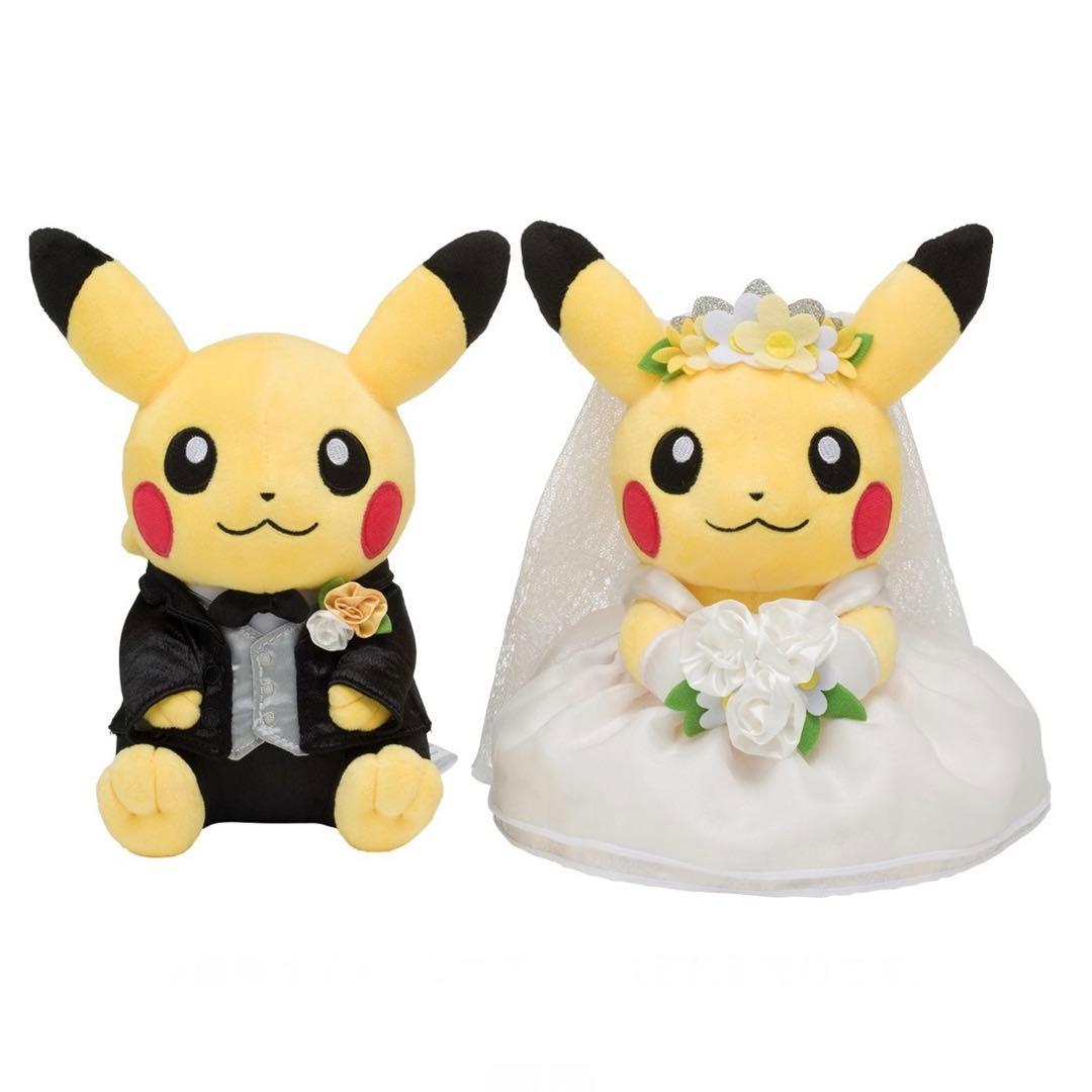 ピカチュウ ぬいぐるみ ウェディングセット ウェルカムドール - メルカリ