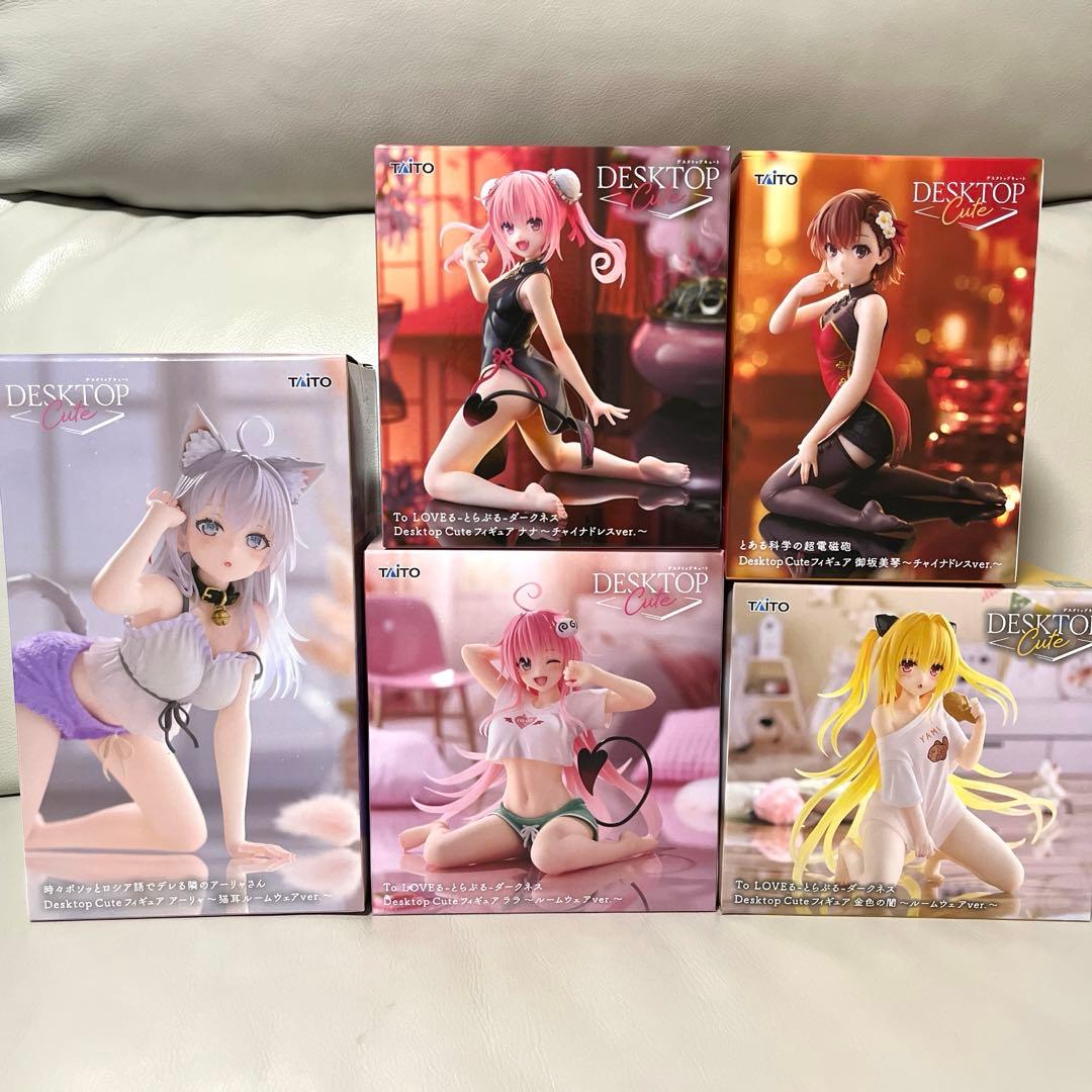 Desktop Cute フィギュア To loveる ララ ナナ 金色の闇 他 - メルカリ