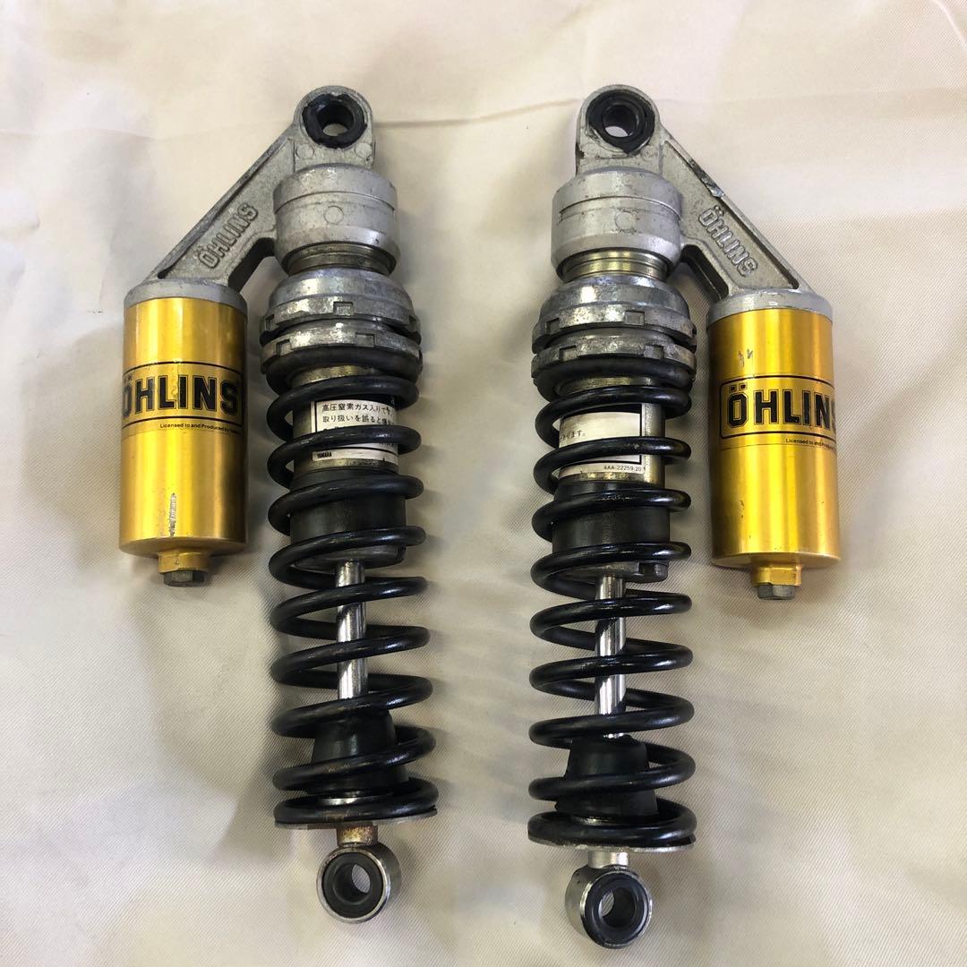 XJR400 純正！Öhlins サスペンション ゴールド/ブラック - メルカリ