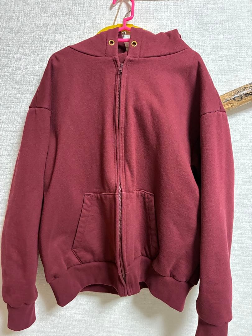 CAMBER バーガンディ フルジップパーカー XL - メルカリ