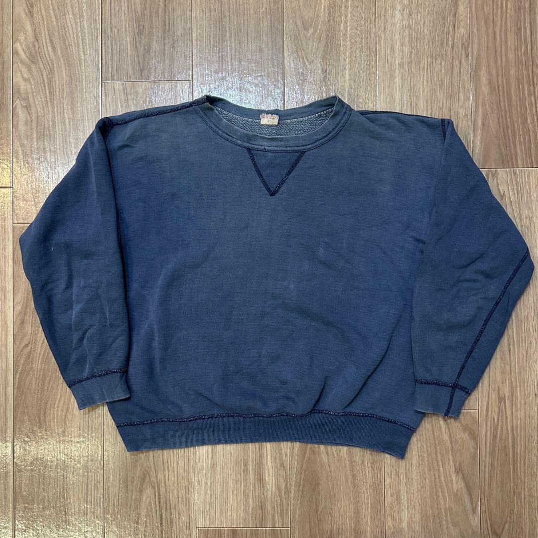 60s USA製 Russell ラッセル ヴィンテージ スウェット L 前V - メルカリ