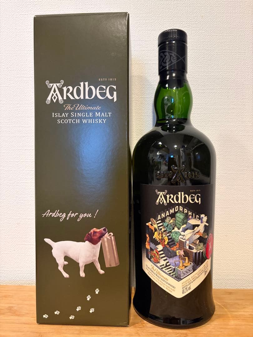 限定品】アードベッグ アナモルフィック ギフトボックス付 - メルカリ