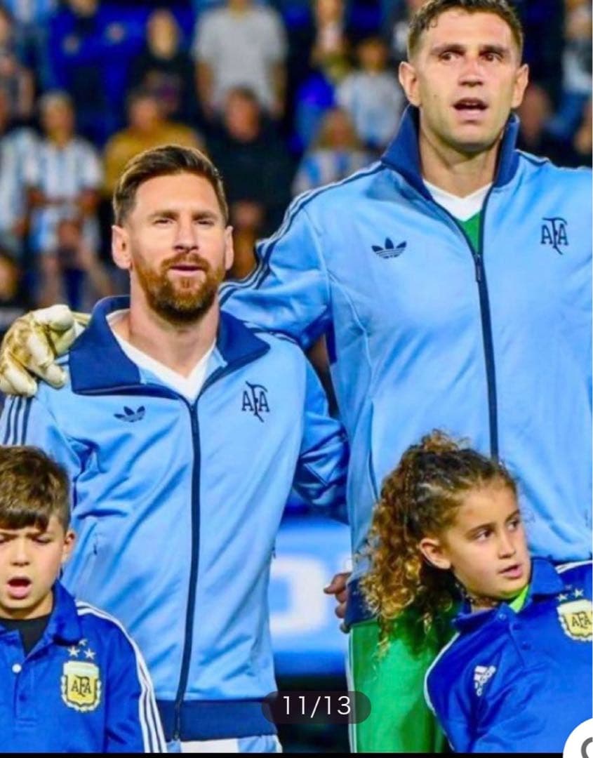 【最終値下げ】adidasサッカーアルゼンチン代表50周年記念トラックジャケット adidas（アディダス） adidas Originals トラックジャケット ジャージ