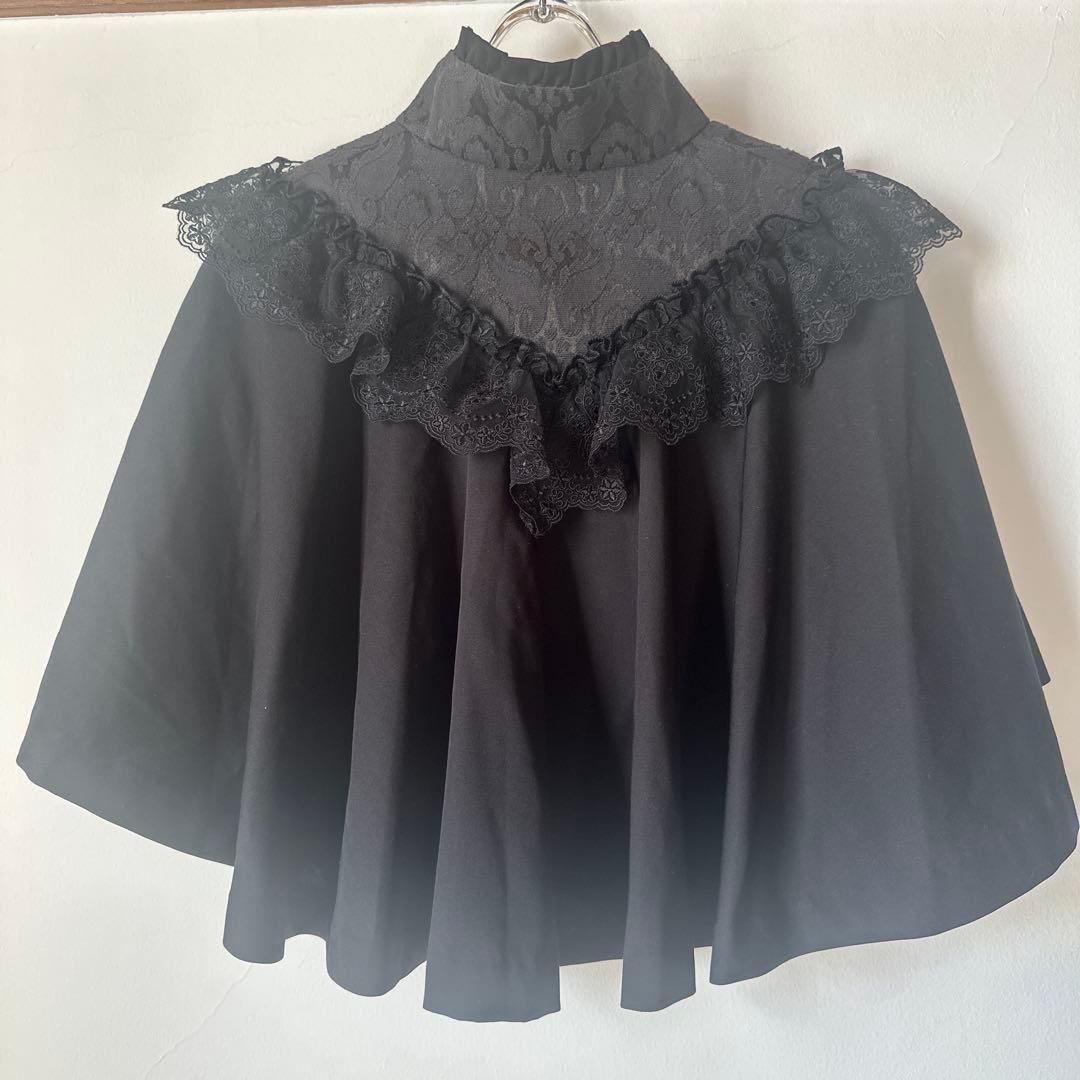 試着のみ】Sheglit 小夜啼鳥のケープ