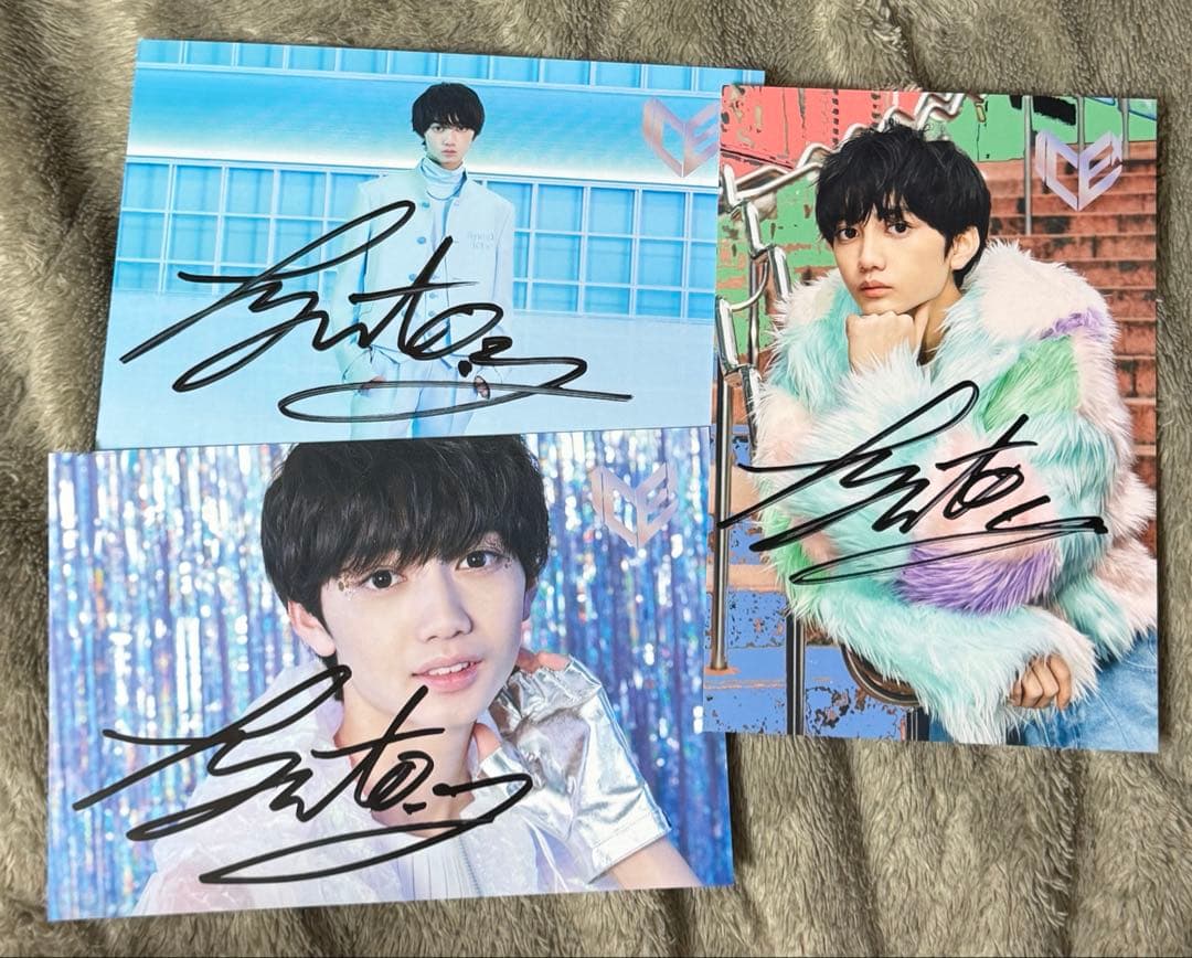 ICEx 山本龍人 ポストカード サイン ポスカ - メルカリ