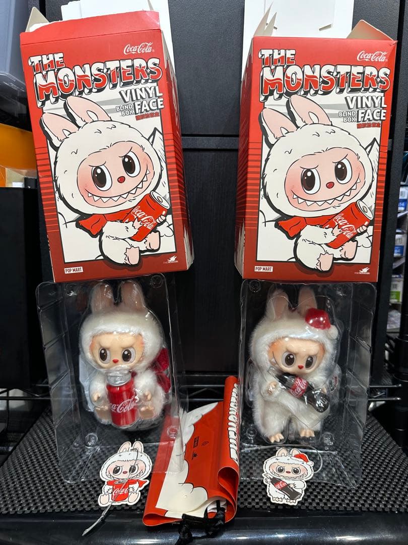 巾着付き LABUBU CocaCola THE MONSTERS コーララブブ - メルカリ