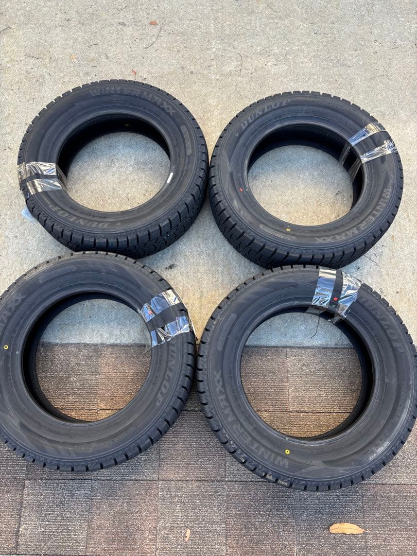 新品2025年　DUNLOP WINTER MAXX 02 195/65R15 Set of 4 Dunlop Winter Maxx 2 195/65R15 91T