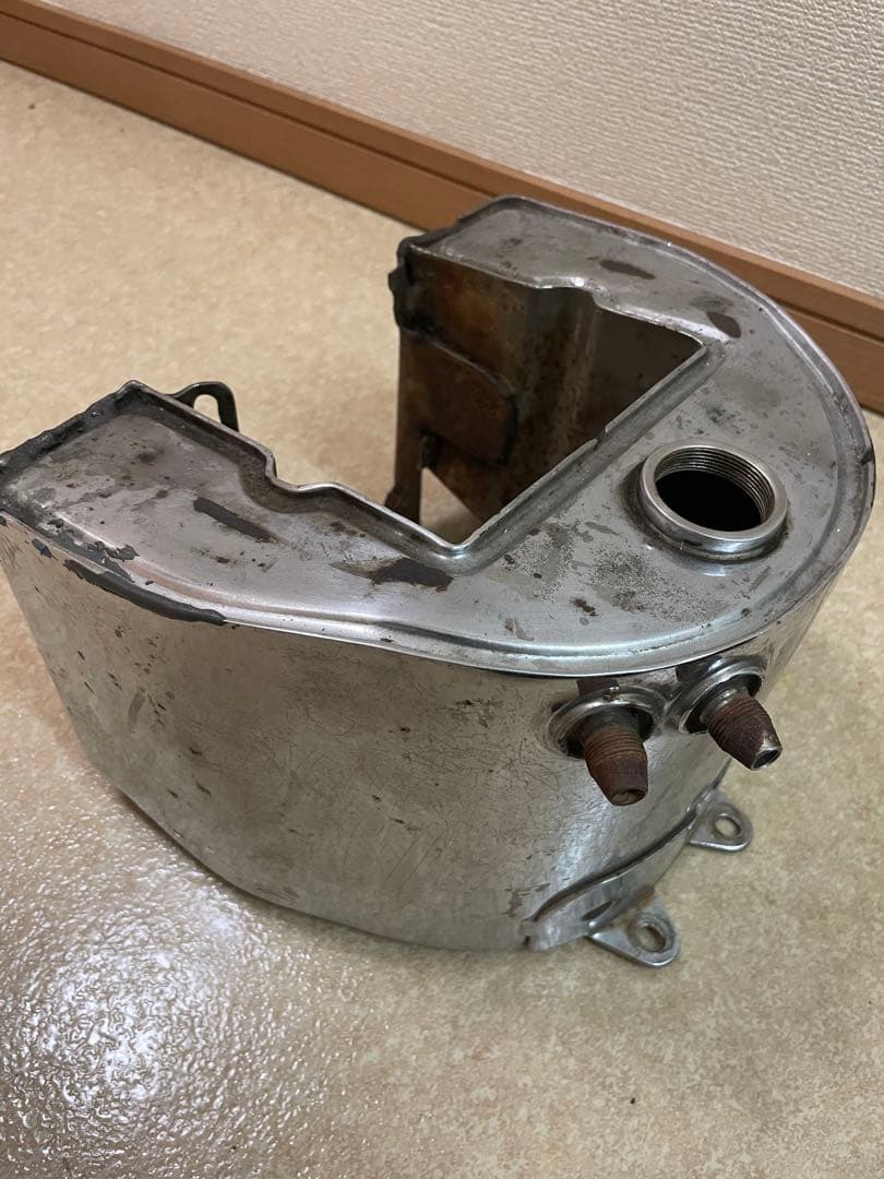 ハーレー 純正 ホースシュー オイルタンク パン ナックル ショベル