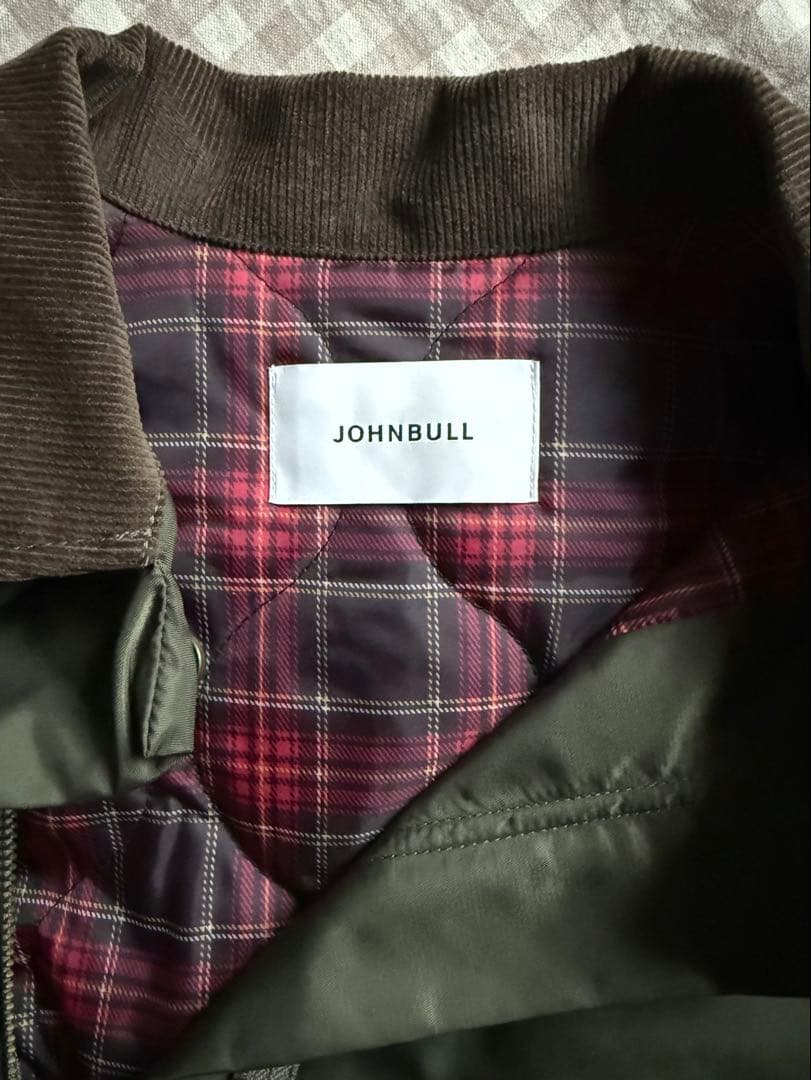 JOHNBULL ジョンブル ナイロンツイル ロング MA-1 コートMサイズ