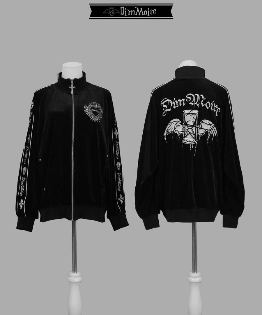 DimMoire ディムモアール ベロア ジャージ XL Black - メルカリ