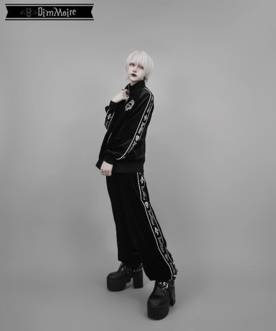 DimMoire ディムモアール ベロア ジャージ XL Black - メルカリ